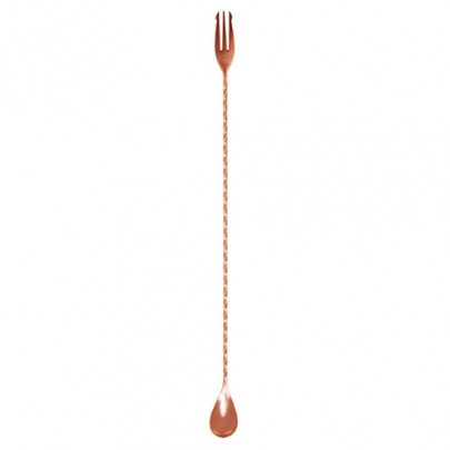 50cm Fork-End Barspoon Copper