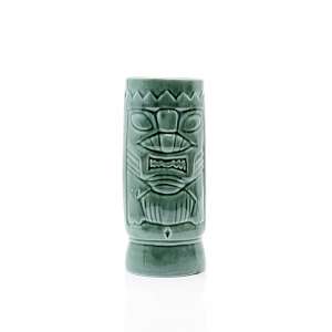 Green Tiki Mug Ceramic