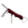 Maroon Handle Corkscrew 14cm