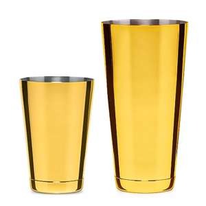 Gold Boston Shaker Tin to tin