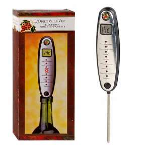 Electronic Digital Wine Thermometer L'Objet & Le Vin