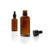 Amber Glass Bottle with Pipette 60ml