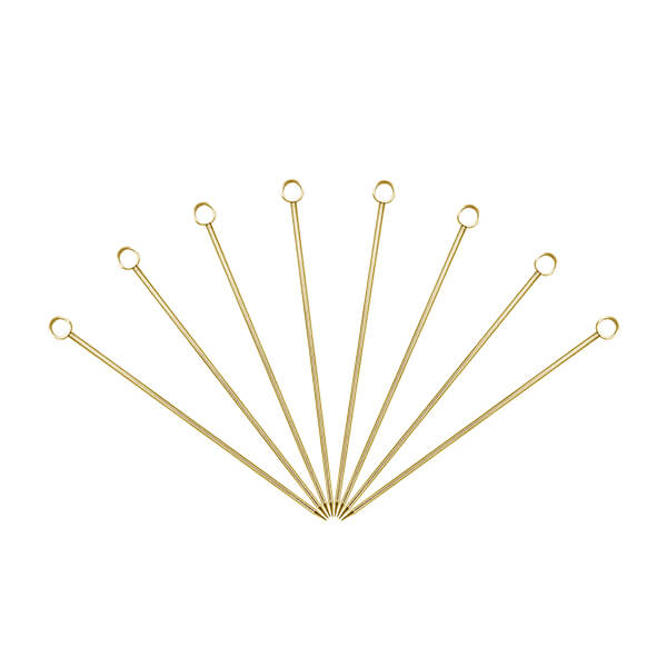 11.5cm Martini Pick Gold-Plated Stainless Steel
