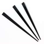 7" Black Thick Prism Stirrers