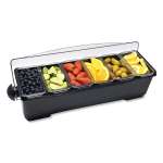 Premium Condiment Holder with 6 insert