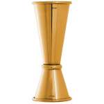 Banded Double Jigger Gold Plated 25/50ml