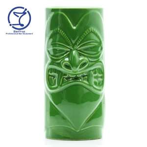 Maui Tiki Cocktail Mug - 680 ml, Green Ceramic
